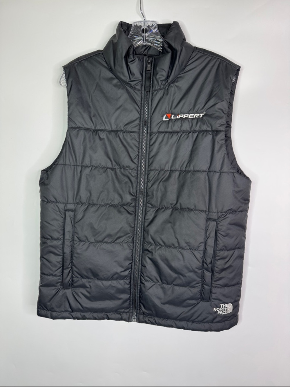 The North Face Black Down Branded Vest Size Medium Men's